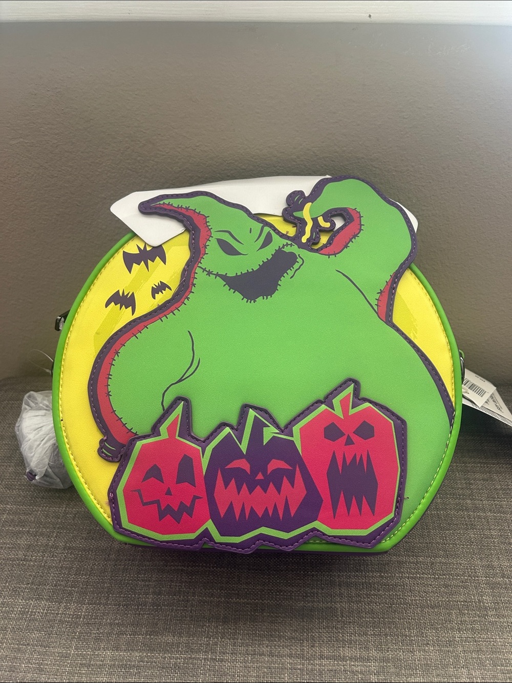 Disney Parks 2025 Oogie Boogie Bash Oogie Boogie Convertible backpack Bag BNWT